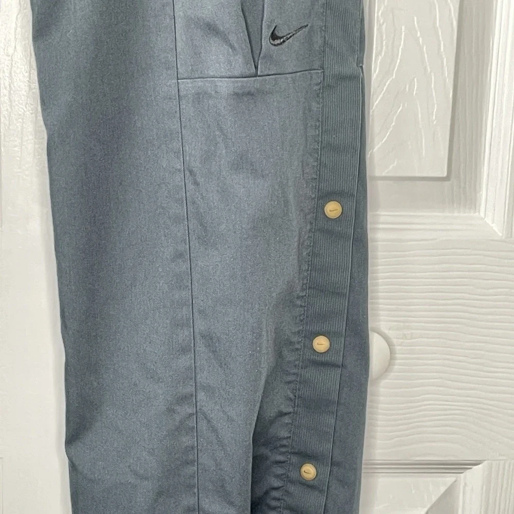 Nike Fit Pants - Green - Women's Large Snap Bottom Hiking Active‎ Pants